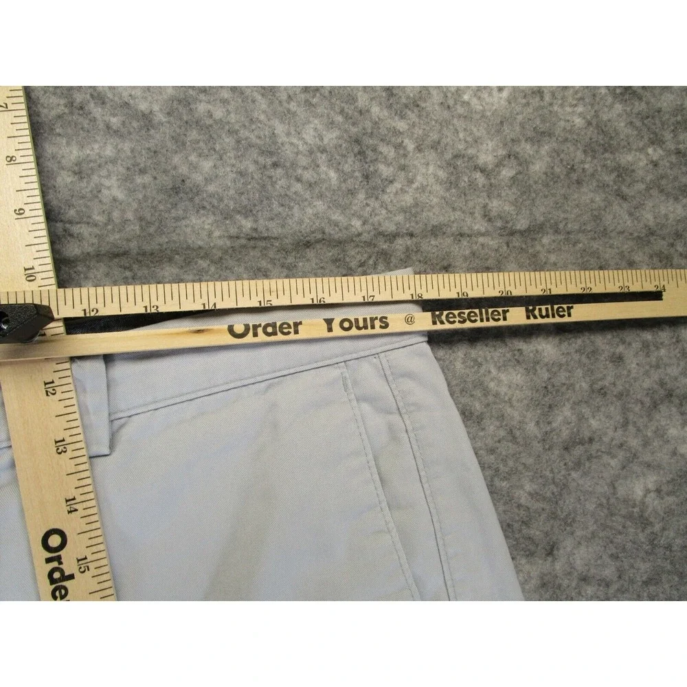 Banana Republic Chino Shorts blue Men's Size 35 pre-owned flat front‎ pocket